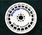 OZ Racing Wheel Cap Decal to fit 55mm x4 Print BlkSilv items in 