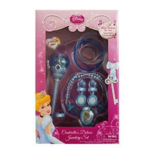  Disney Princess Royal Cinderella Deluxe Jewelry Set: Toys 