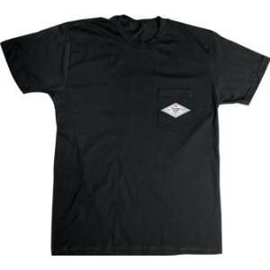   Hecox Label Skateboard T Shirt [Medium] Black