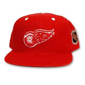 Detroit Red Wings The Original Snapback Cap:  Sports 