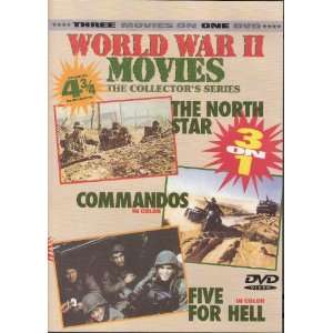 World War II Movies 3 Movies on 1 DVD: The North Star, Commandos and 