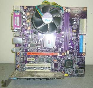 ECS P4M900T M Motherboard DDR2 w/ Intel Pentium 4 SL7Z9 3.00GHz 