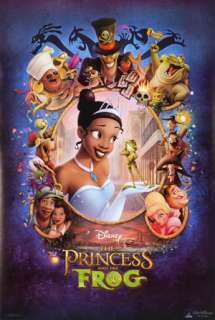 Princess and the Frog Walt Disney Official Poster  