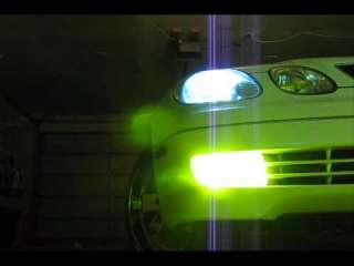   4DR Sedan FD JDM Yellow Bumper Fog Lights Lamp/3000K Xenon HID  