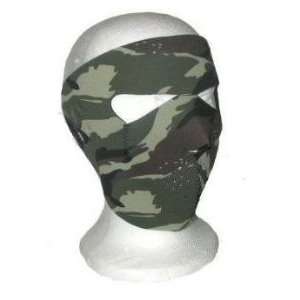   Full Cover Neoprene Perforated Face Ski Mask 73: Sports & Outdoors
