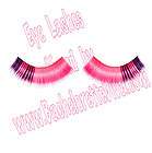   Black Streaks Fake Eye Lashes Bachelorette Halloween Makeup Accessory