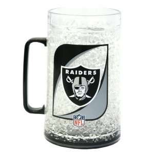   Oakland Raiders Crystal Freezer Mug   Monster Size: Sports & Outdoors
