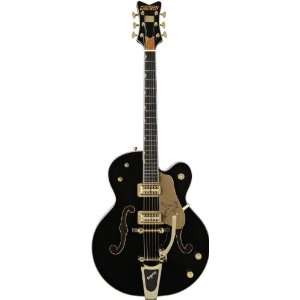    Gretsch G6136TBK Black Falcon with Bigsby Musical Instruments