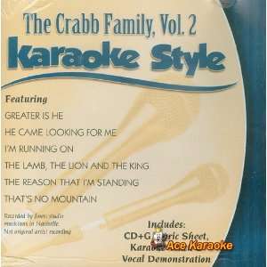  Daywind Karaoke Style CDG #3000   The Crabb Family Vol. 2 