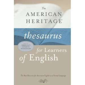  American Heritage Thesaurus for Learners of English 