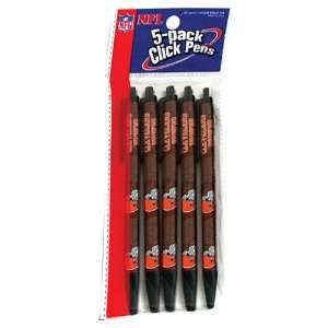  Cleveland Browns NFL 5 Pack Pen Set: Sports & Outdoors