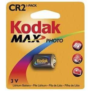  Kodak Max CR2 3V Lithium Battery   1 Pack