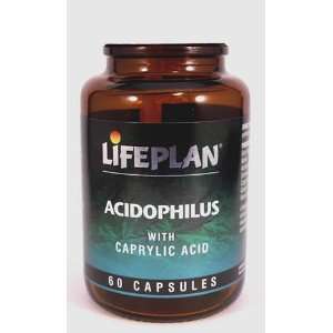  Lifeplan Acidophilus & Caprylic Acid   60 Capsules Health 