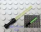 NEW Lego Star Wars Glow in the Dark LIGHT SABER Black Hilt/Handle 