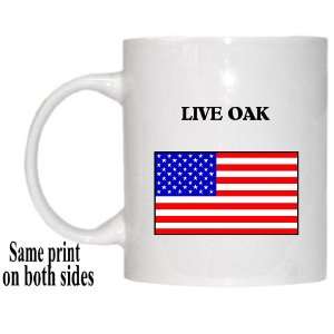  US Flag   Live Oak, Texas (TX) Mug: Everything Else