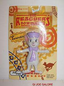 JUSTOYS(BENDEM)RESCUERS DOWN UNDER)BIANCA)MOC,MISB)RARE!!!!  