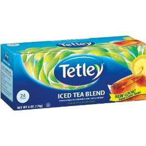 TETLEY ICED TEA BLEND 24ct  Grocery & Gourmet Food