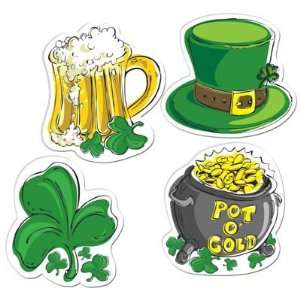  Beistle   33660   St Patricks Day Cutouts   Pack of 24 