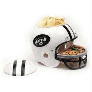  New York Jets NFL Snack Helmet: Sports & Outdoors