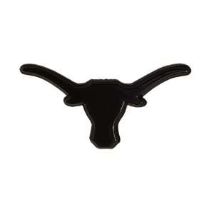  Texas Longhorns Premium Metal Auto Emblem  Onyx Black 