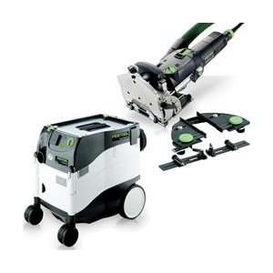 Festool DF500 Q Set Domino Jointer + CT 33 E Dust Extractor Package