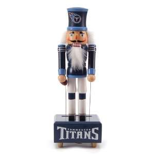   Tennessee Titans Wind Up Musical Christmas Nutcracker Sports