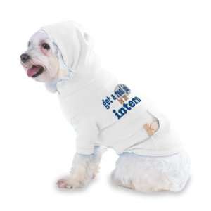  get a real job! be an intern Hooded T Shirt for Dog or Cat 