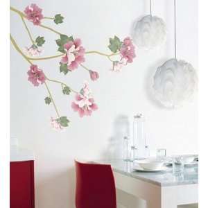  ROSE SHARON ADHESIVE DECOR WALL PAPER STICKER PS 58071 