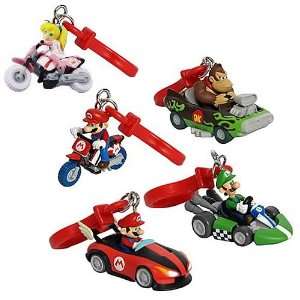  Mario Kart Key Chains Wave 1 Case: Toys & Games