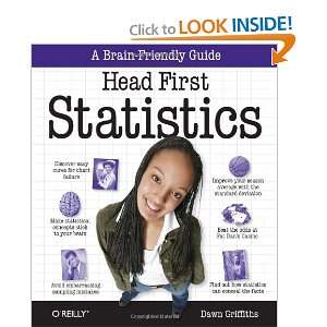  Head First Statistics [Paperback] Dawn Griffiths Books