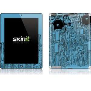  Skinit Boom Box City Vinyl Skin for Apple iPad 2 