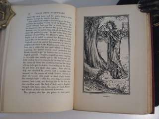1899 MARY LAMB TALES FROM SHAKESPEARE ROBERT BELL ART  