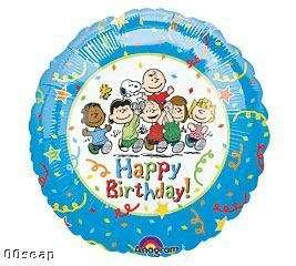 SNOOPY Peanuts Gang Lucy Charlie Brown Birthday Balloon  