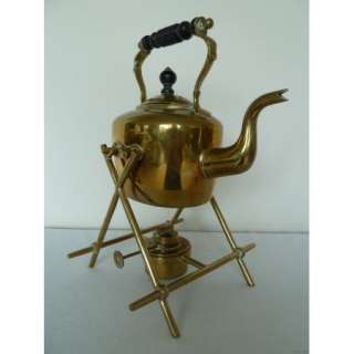 Antique Teapot / Spirit Kettle & Warmer William Soutter & Sons WS&S Co 