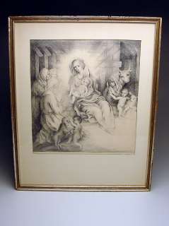   era MARGARET KIDDER (1905 1959) ENGRAVING WHEN MARY BIRTHED JESUS NR