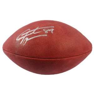Santana Moss Signed Football   NFL Game Ball   JSA   Autographed 