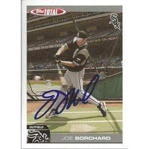  Joe Borchard Signed Chicago White Sox 2004 Total Card 