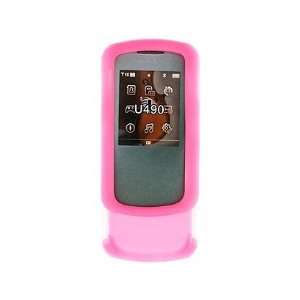   Skin Case Hot Pink For Samsung Trance U490: Cell Phones & Accessories
