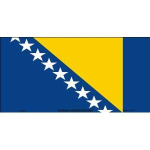  Bosnia  Herzegovina Flag License Plate: Everything Else