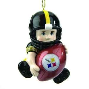   Steelers Lil Fan Team Player Ornament (3): Sports & Outdoors