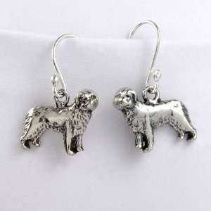   silver Newfoundland Earrings (925 Sterling silver) glitzs Jewelry