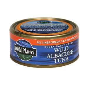Wild Planet Albacore Tuna Lightly Salted Grocery & Gourmet Food