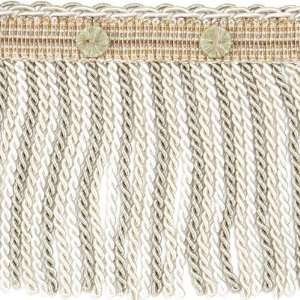  Marquesa 8  Boullion Fringe w/ Pom Pom Cream/Taupe By 