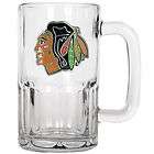Chicago Blackhawks NHL 20oz Glass Root Beer Tankard Mug