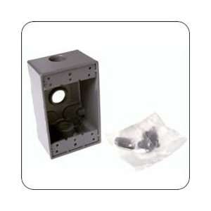  RACO BELL 5324 0 Electrical Box 1 Gang Die Cast Aluminum 3 