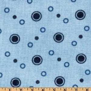   Primer Dots School Boy Blue Fabric By The Yard Arts, Crafts & Sewing