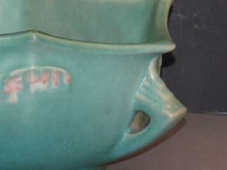 Roseville Art Pottery Console Bowl Bleeding Heart  