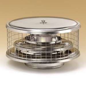   HomeSaver Pro 10 Stainless Steel Chimney Cap for Air insulated Fact