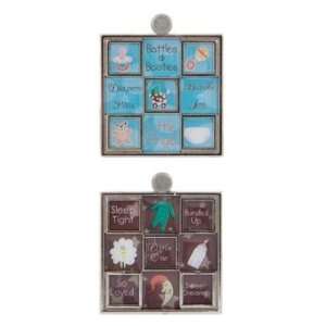  Karen Foster Design Baby Mosaic Charms, 2 Piece: Arts 