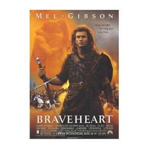  Braveheart Movie Poster, 26.75 x 39 (1995)